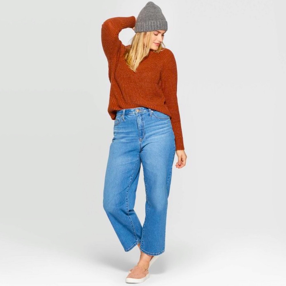 Universal Thread high-rise cropped straight jeans